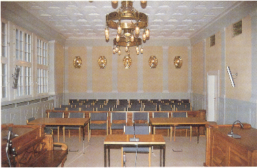 Foto Sitzungssaal des Amtsgerichts Donaueschingen